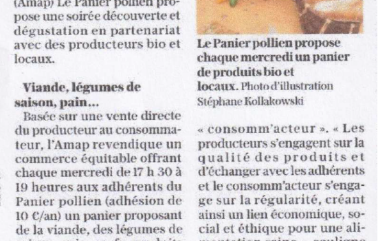 Le Panier Pollien et sa soirée découverte du 24 janvier 2025